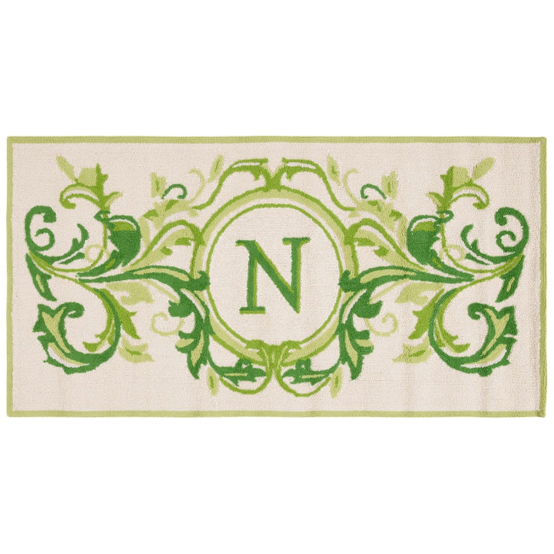 Safavieh MON262N Monogram Beige / Green Image 2