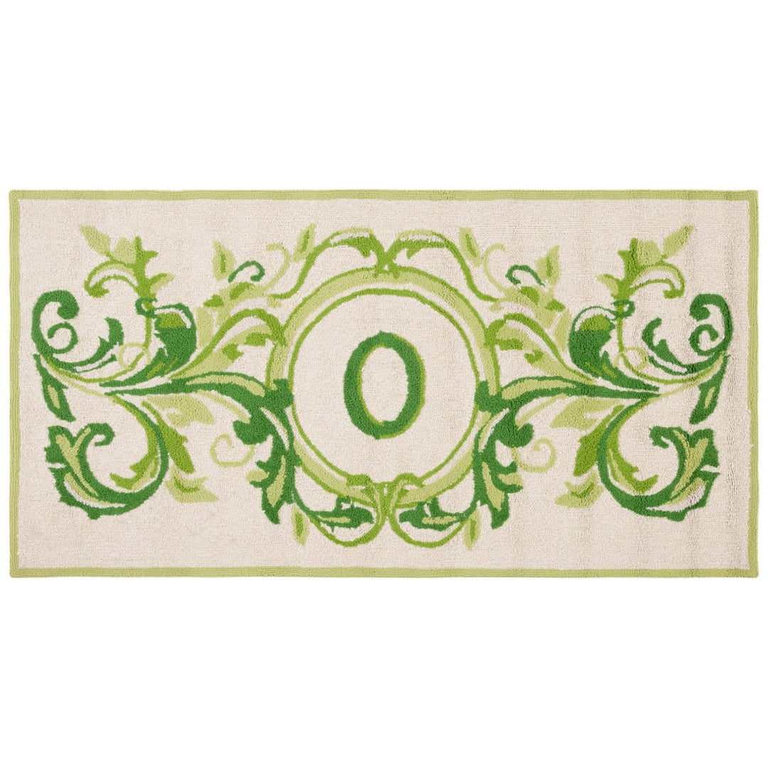 Safavieh MON262O Monogram Beige / Green Image 2