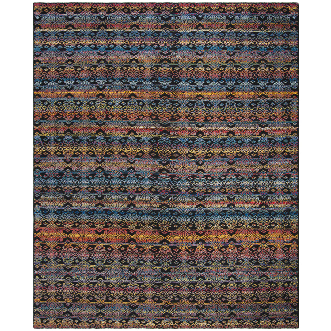 Safavieh MRK203A Marrakesh Black / Multi Image 1