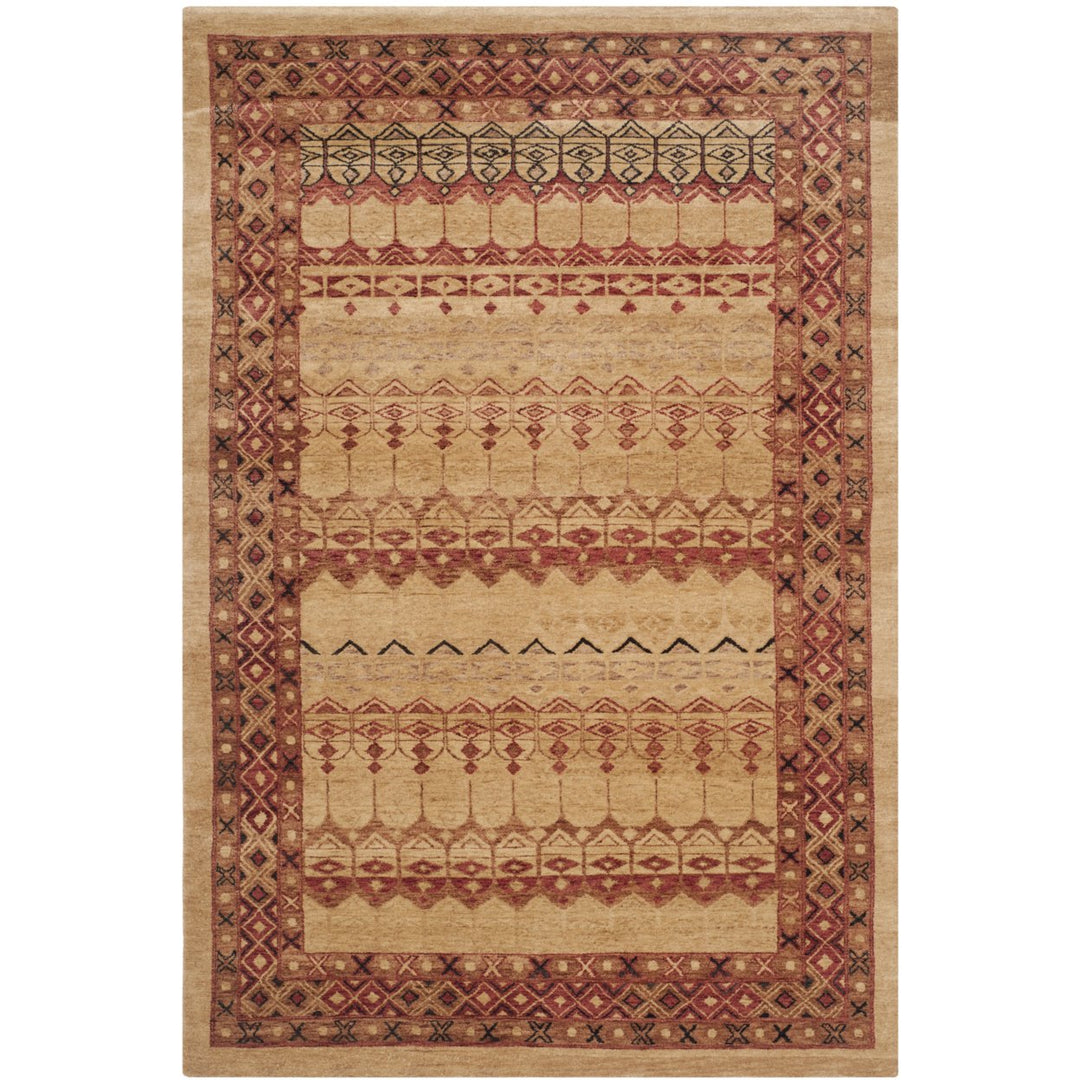 SAFAVIEH MRK118A Marrakesh Ivory / Rose Image 1