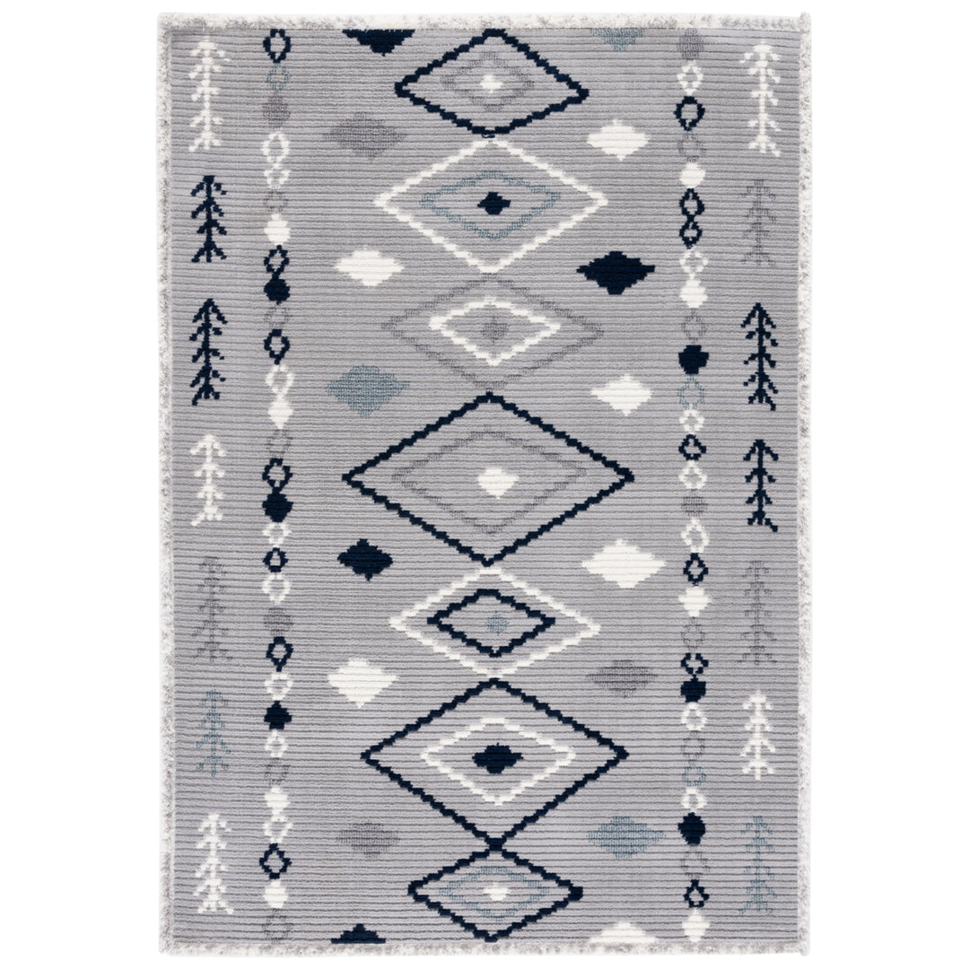 Safavieh MRK604P Marrakesh Grey / Navy Image 2