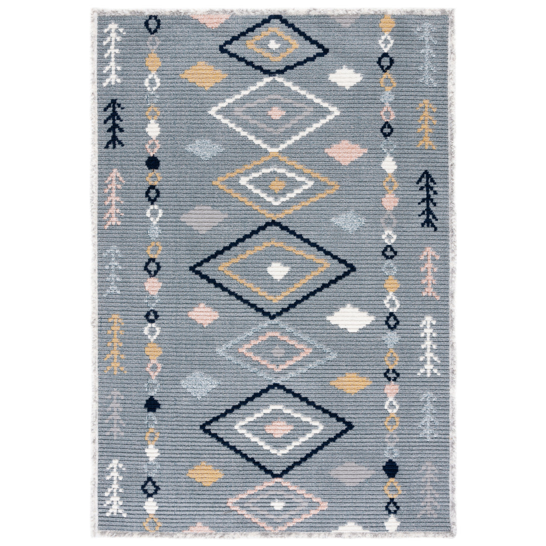 Safavieh MRK604N Marrakesh Grey / Multi Image 2