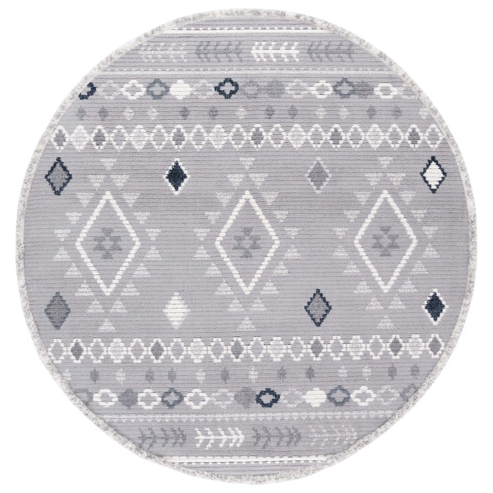 Safavieh MRK606F Marrakesh Grey / Light Grey Image 1