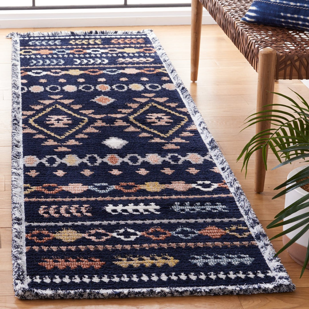 Safavieh MRK606N Marrakesh Navy / Multi Image 9