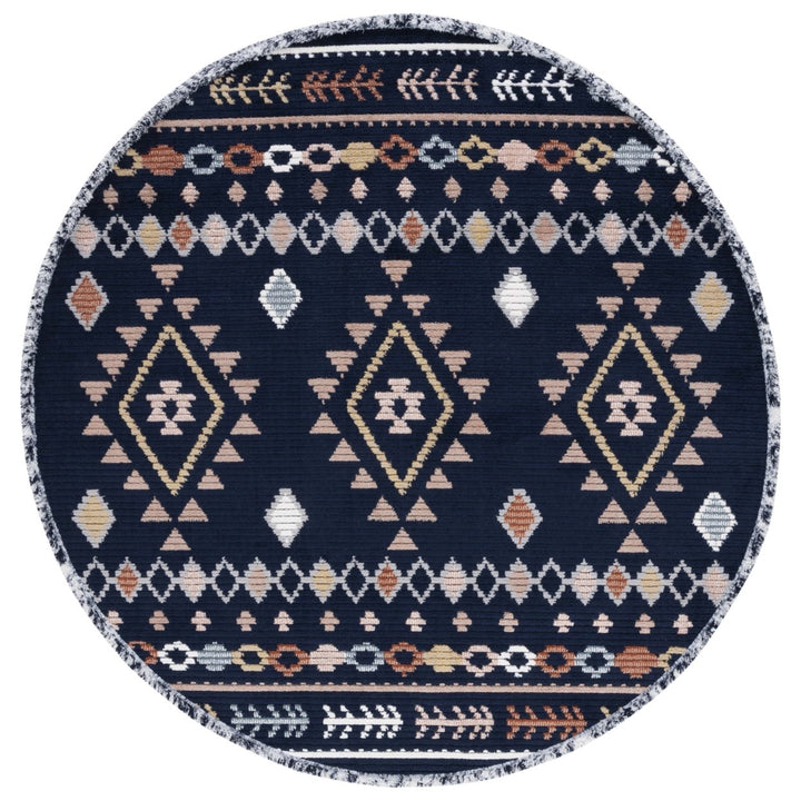 Safavieh MRK606N Marrakesh Navy / Multi Image 11