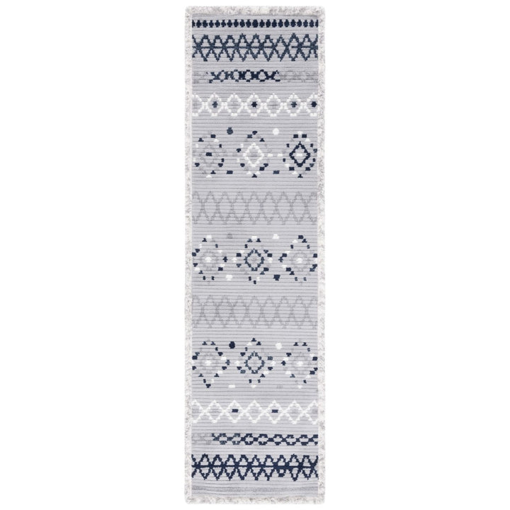 Safavieh MRK612F Marrakesh Grey / Navy Image 10