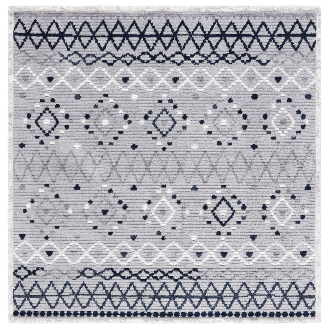 Safavieh MRK612F Marrakesh Grey / Navy Image 12