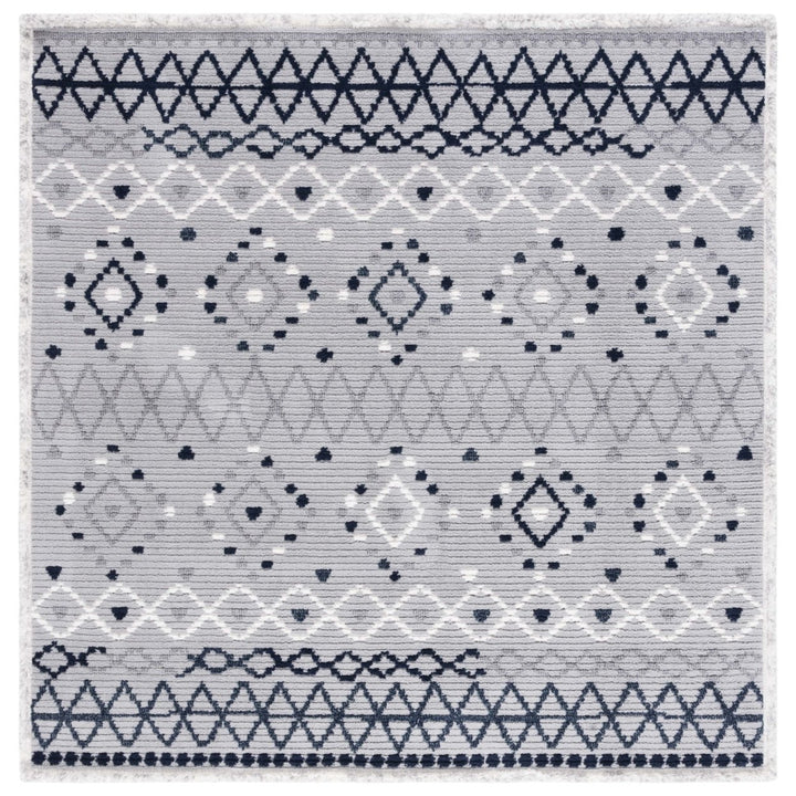 Safavieh MRK612F Marrakesh Grey / Navy Image 1