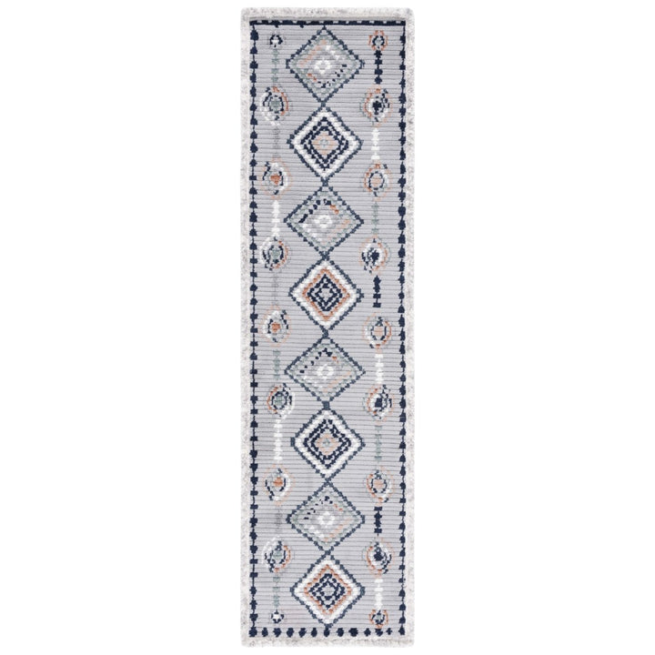 Safavieh MRK616F Marrakesh Grey / Blue Rust Image 10