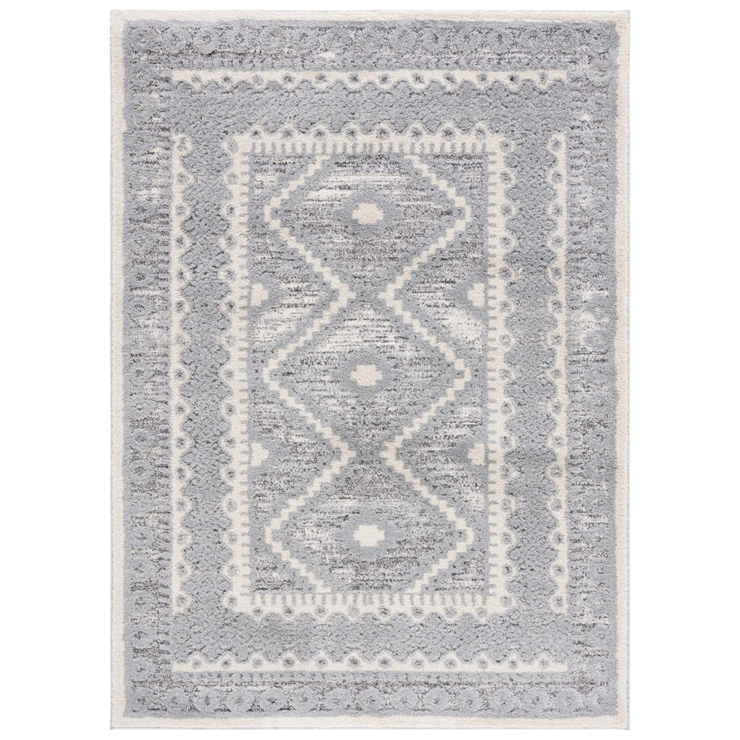 Safavieh MSR0751F Martha Stewart Lucia Shag Grey / Ivory Image 1