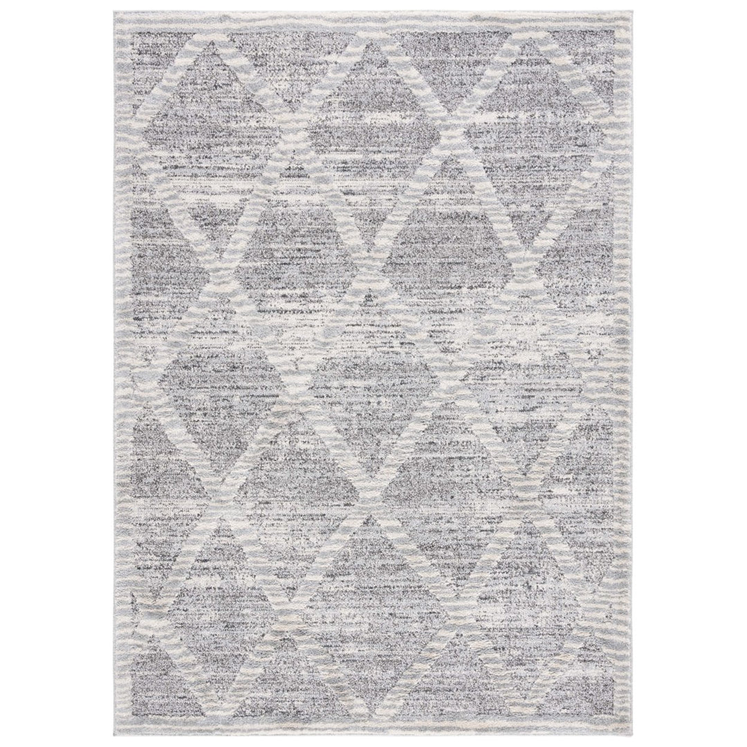 Safavieh MSR0757F Martha Stewart Lucia Shag Grey / Ivory Image 1