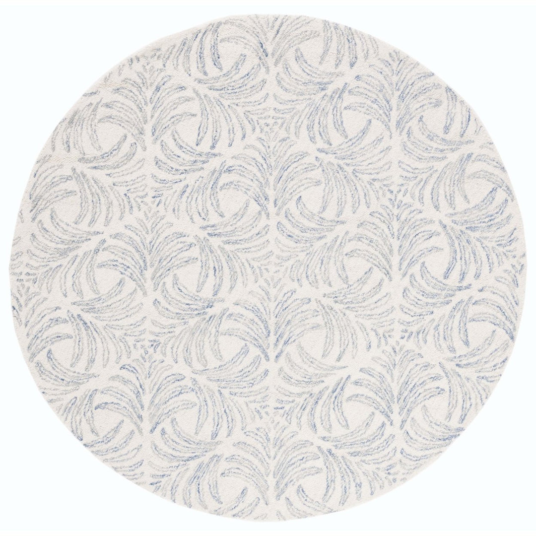 Safavieh MSR3528M Martha Stewart 300 Ivory / Blue Image 9