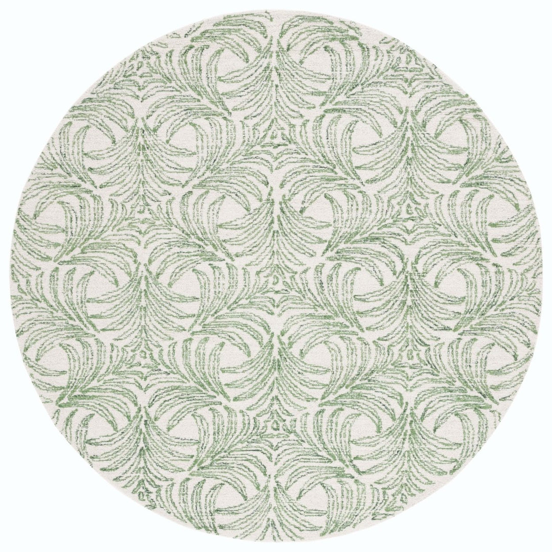 Safavieh MSR3528Y Martha Stewart 300 Ivory / Green Image 9