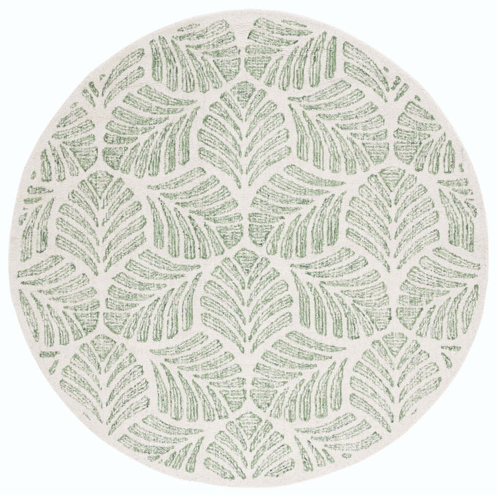 Safavieh MSR3529Y Martha Stewart 300 Ivory / Green Image 9