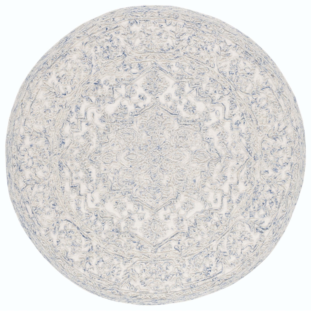 Safavieh MSR3532M Martha Stewart Ivory / Blue Image 9