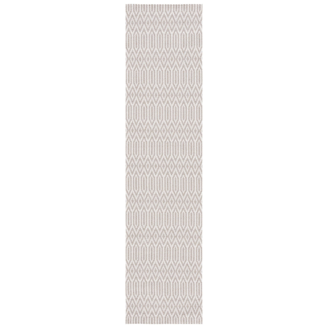 SAFAVIEH MSR405E Martha Stewart Taupe / Cream Image 1