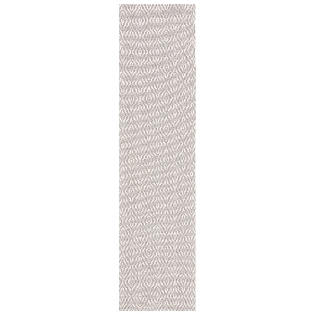 SAFAVIEH MSR484E Martha Stewart Taupe / Cream Image 1