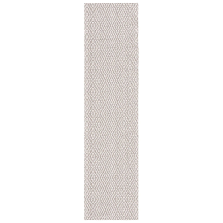 SAFAVIEH MSR484E Martha Stewart Taupe / Cream Image 1