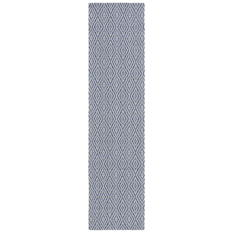 SAFAVIEH MSR484N Martha Stewart Navy / Light Grey Image 1