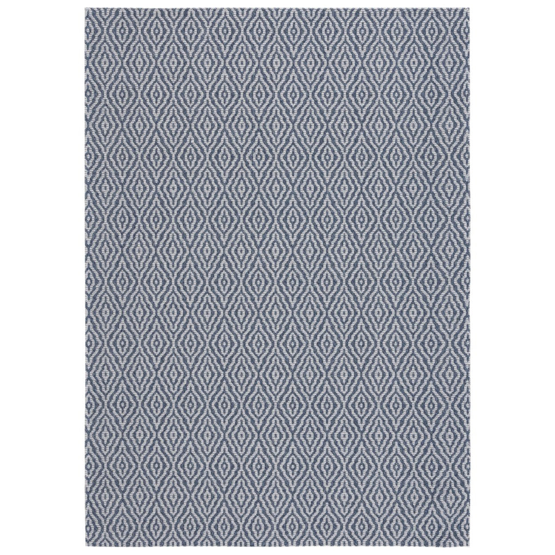 SAFAVIEH MSR484N Martha Stewart Navy / Light Grey Image 1