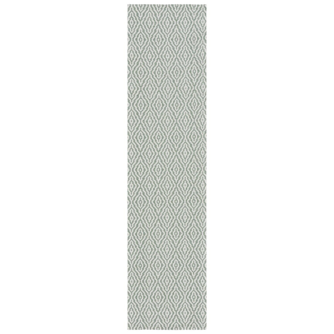 SAFAVIEH MSR484Y Martha Stewart Green / Ivory Image 1