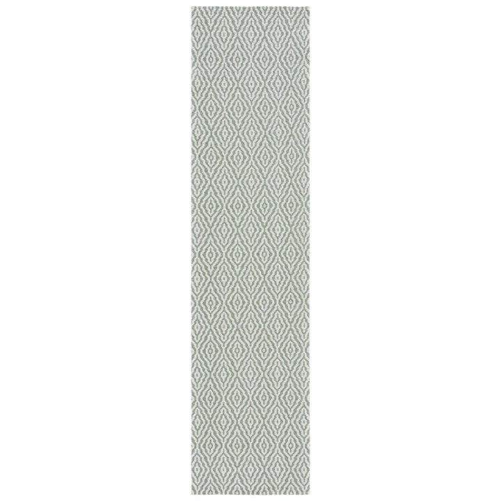 SAFAVIEH MSR484Y Martha Stewart Green / Ivory Image 1