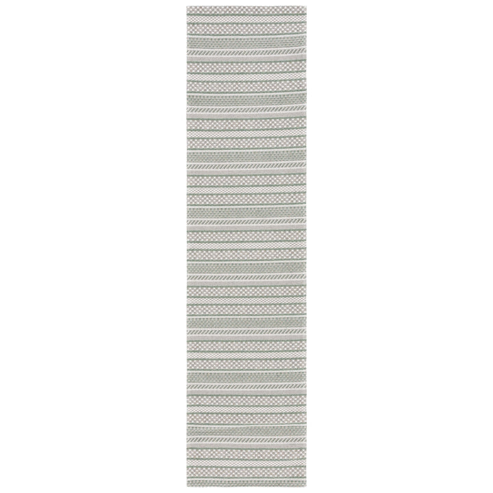 SAFAVIEH MSR412Y Martha Stewart Green / Ivory Image 1