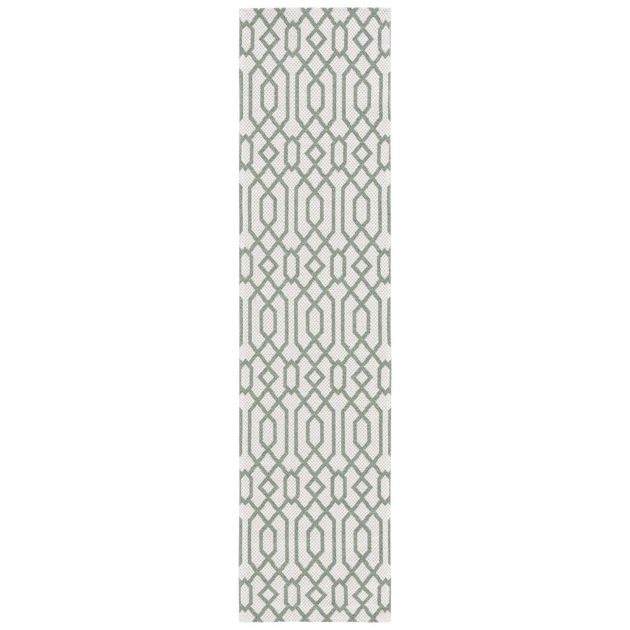 SAFAVIEH MSR421Y Martha Stewart Green / Ivory Image 1