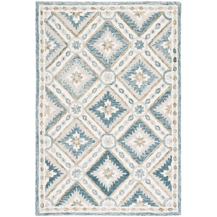 Safavieh MSR4652M Martha Stewart Blue / Ivory Image 1