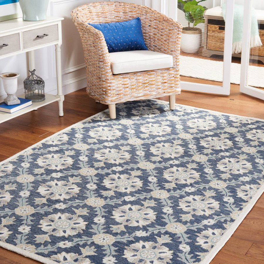 Safavieh MSR4750M Martha Stewart Blue / Ivory Image 1