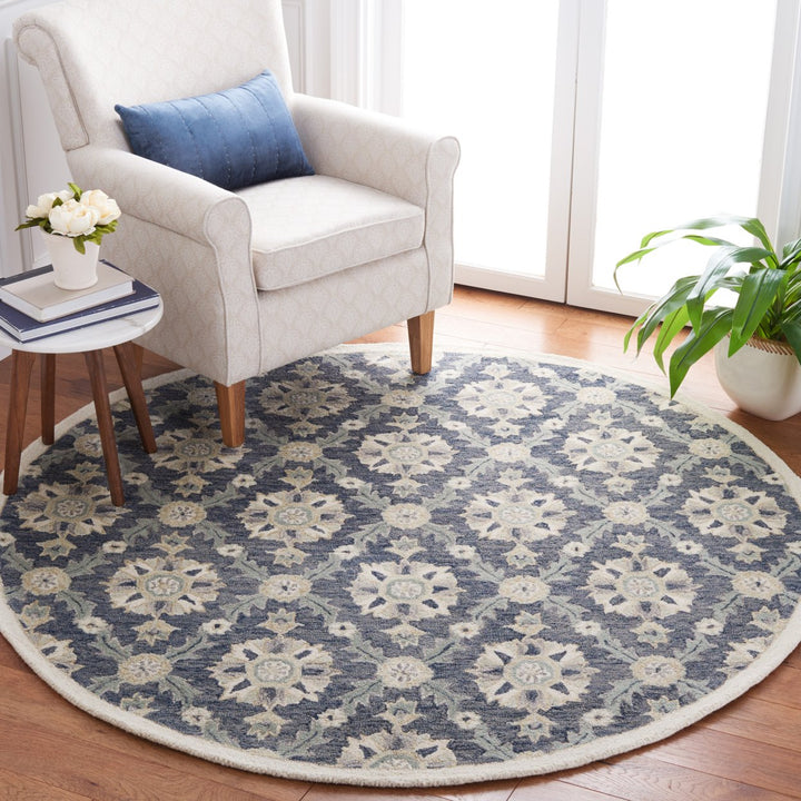 Safavieh MSR4750M Martha Stewart Blue / Ivory Image 8