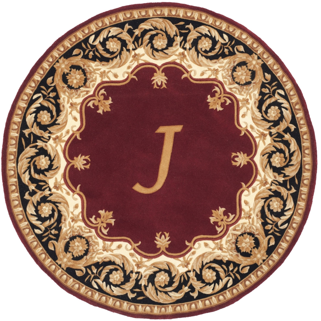 Safavieh NA520J Naples Maroon / Beige Image 1