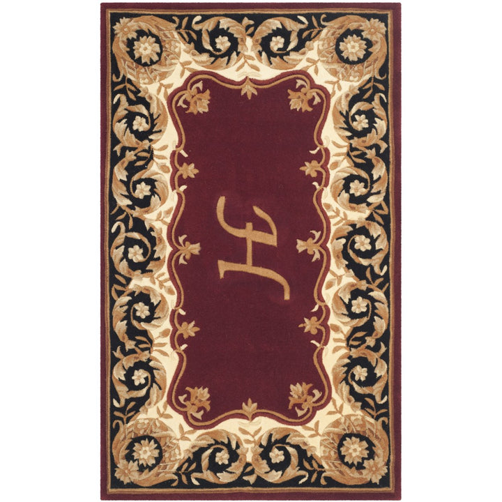 Safavieh NA520H Naples Maroon / Beige Image 1