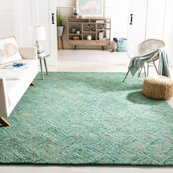 Safavieh NAN316A Nantucket Green / Multi Image 1