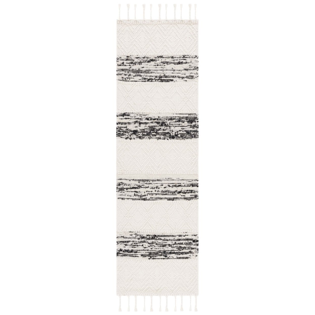 Safavieh NAT298Z Natura Ivory / Black Image 12