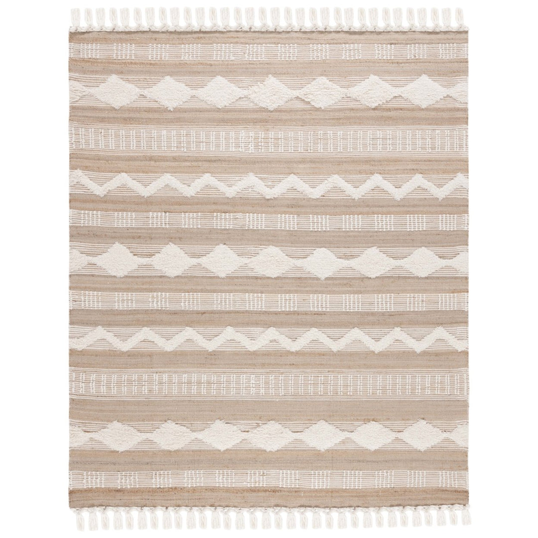 Safavieh NF377A Natural Fiber Natural / Ivory Image 1