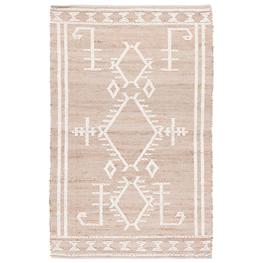 Safavieh NFB377A Natural Fiber Natural / Ivory Image 1