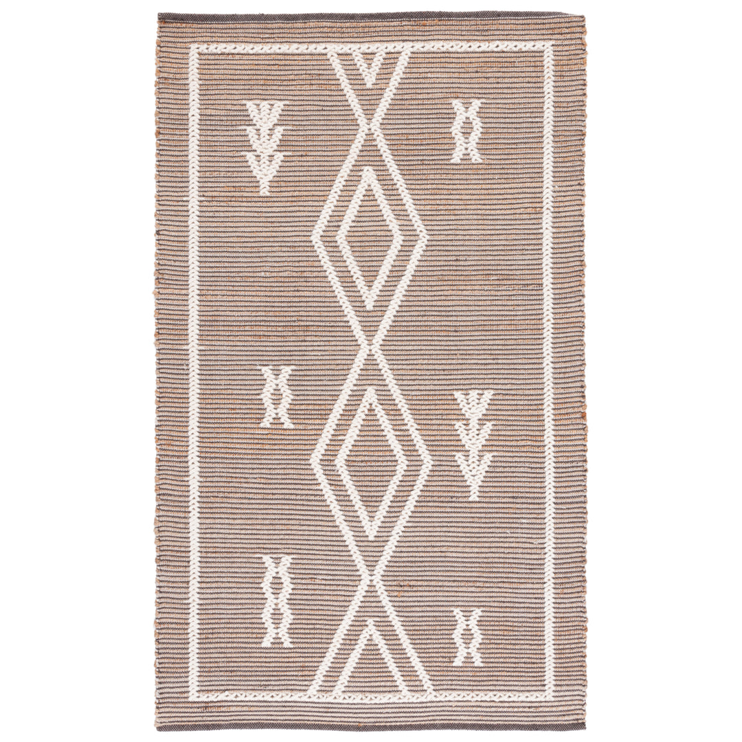 Safavieh NFB376A Natural Fiber Natural / Ivory Image 2