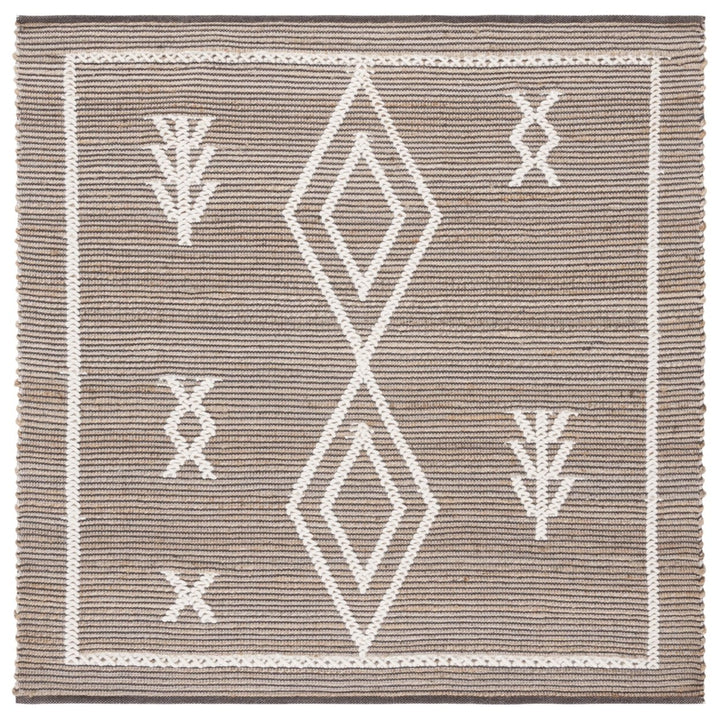 Safavieh NFB376A Natural Fiber Natural / Ivory Image 1