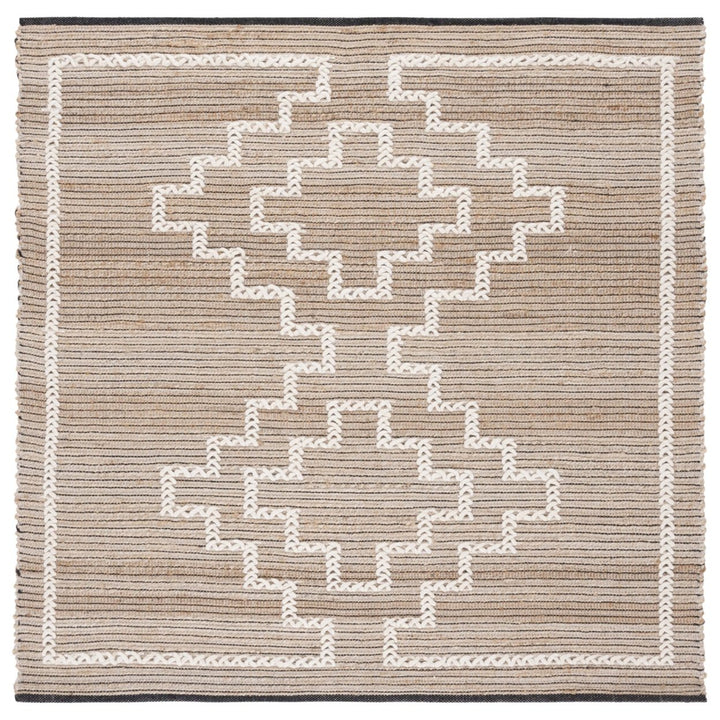 Safavieh NFB375A Natural Fiber Natural / Ivory Image 1