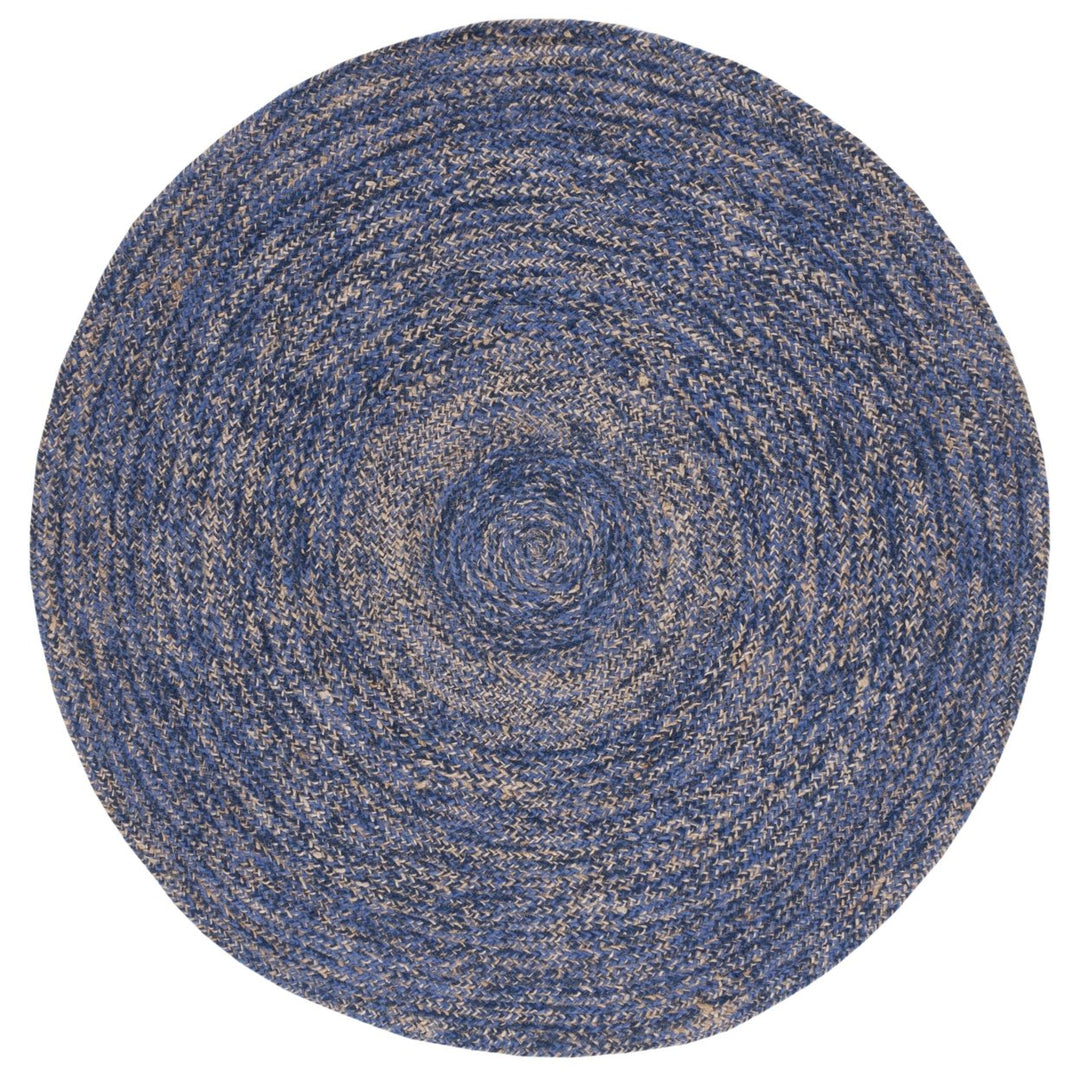 Safavieh NFB950M Natural Fiber Blue / Natural Image 1