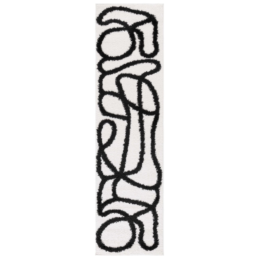 Safavieh NOR202A Norway Ivory / Black Image 1