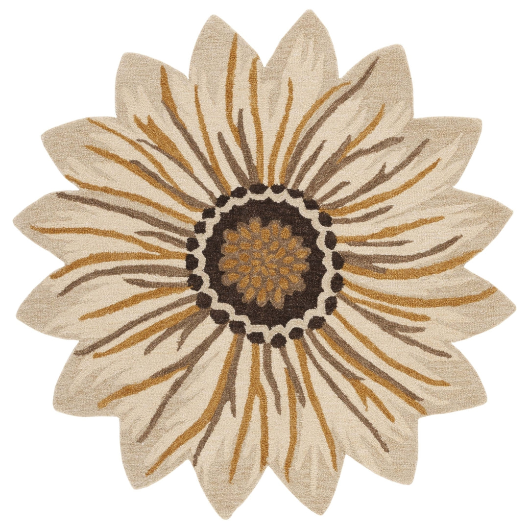 SAFAVIEH NOV102D Novelty Gold / Beige Image 1