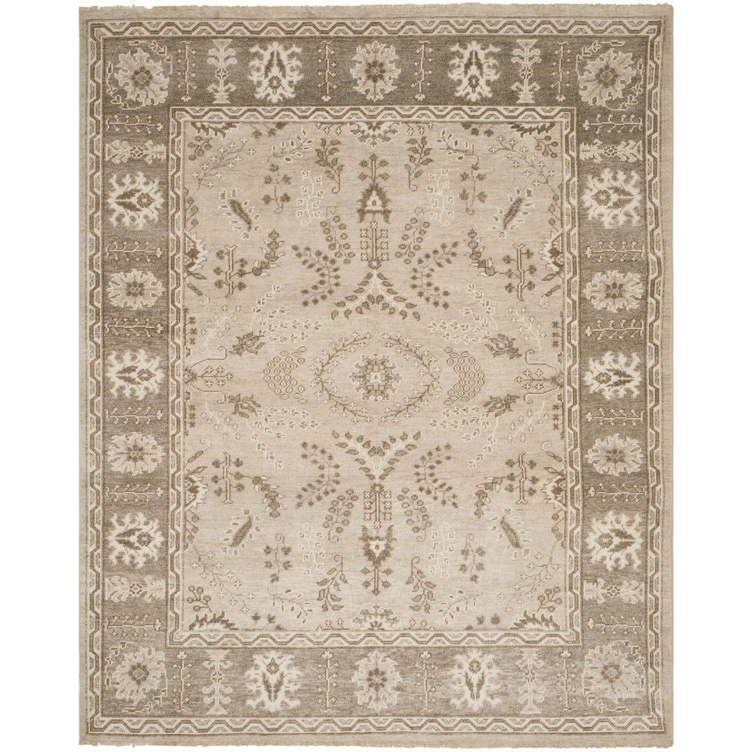 SAFAVIEH OSH356A Oushak Beige Image 1