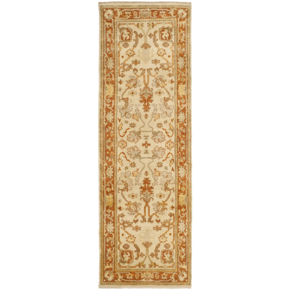 Safavieh OSH122A Oushak Ivory / Rust Image 2