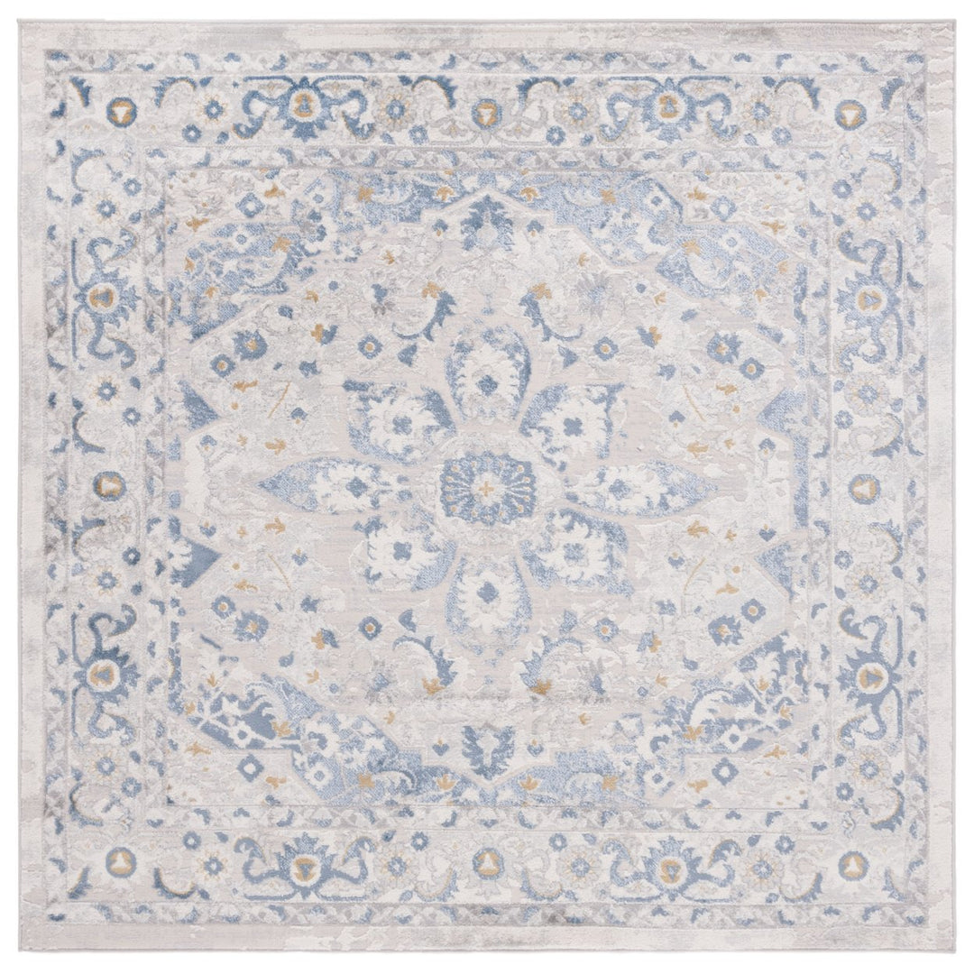 Safavieh PAM314F Palma Light Grey / Blue Image 1