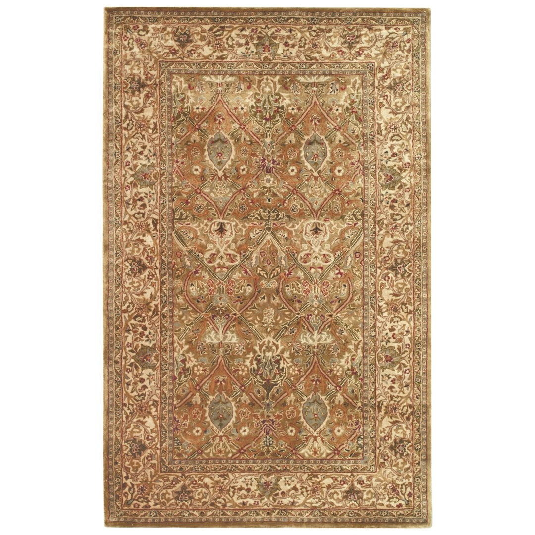 SAFAVIEH PL519A Persian Legend Light Green / Beige Image 1