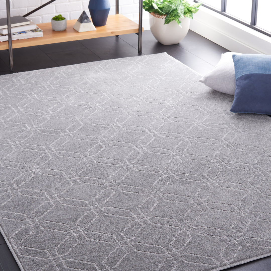 Safavieh PNS406F Pattern And Solid Grey Image 1