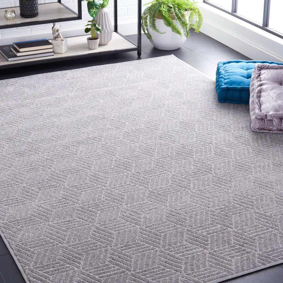 Safavieh PNS410F Pattern And Solid Grey Image 1