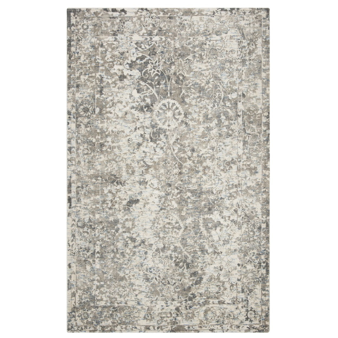 SAFAVIEH Mirage MIR974H Handmade Charcoal / Cream Rug Image 4